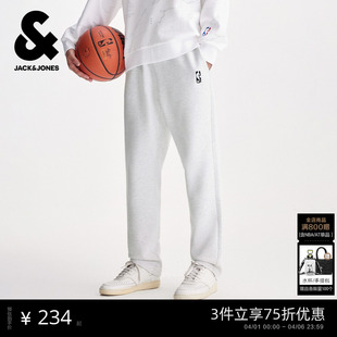百搭NBA联名卫裤 杰克琼斯春季 时尚 裤 子常规男款 长裤 男装 休闲裤