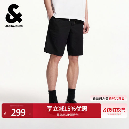杰克琼斯夏季休闲简约短裤