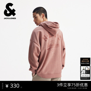 连帽225433084 卫衣长袖 杰克琼斯NBA联名2026年春季 男装