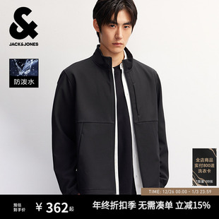 新款 软壳夹克秋季 杰克琼斯男士 摇粒绒外套百搭上衣男装 防泼水