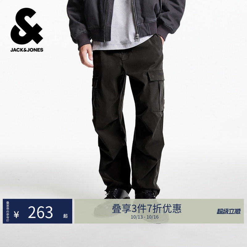 杰克琼斯男装休闲裤夏秋季2026年...