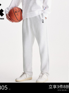 [商场爆款]杰克琼斯秋季男装NBA联名卫裤休闲裤长裤子22531D008