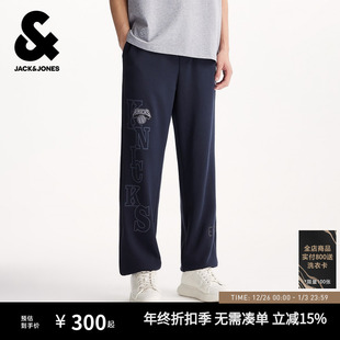 卫裤 长裤 休闲裤 NBA联名时尚 杰克琼斯男装 休闲百搭潮流男款 秋季