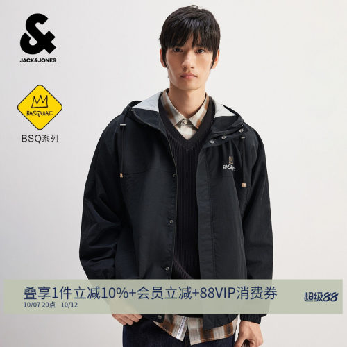 杰克琼斯BSQ联名男装夹克宽松