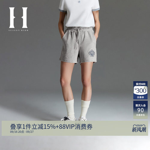 中腰休闲SEASONHIGH短裤休闲裤