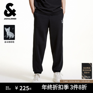 束脚休闲裤 新款 时尚 百搭宽松休闲抽绳腰裤 杰克琼斯男装 子长裤 秋季