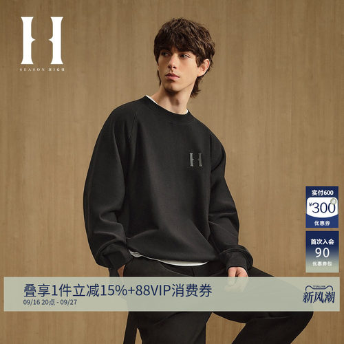底摆按扣SEASONHIGH卫衣