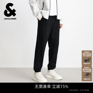 基石卫裤 子美式 杰克琼斯男装 休闲纯棉束脚休闲长裤 男士 春新款