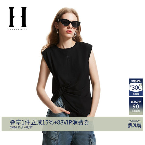 SEASONHIGH女士夏季无袖