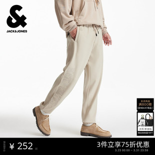 商场爆款 裤 杰克琼斯男装 运动束脚长裤 子22531D049 NBA联名春季