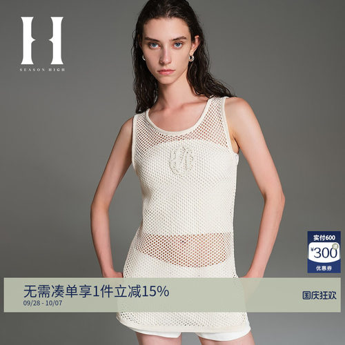 SEASONHIGH套头圆领外穿