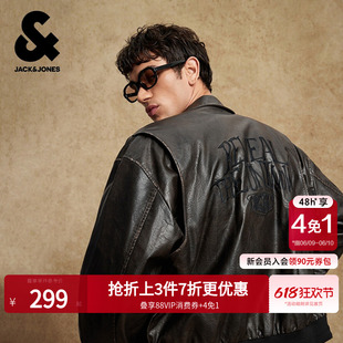 棉服短款 春季 杰克琼斯男装 外套225409007 商场爆款