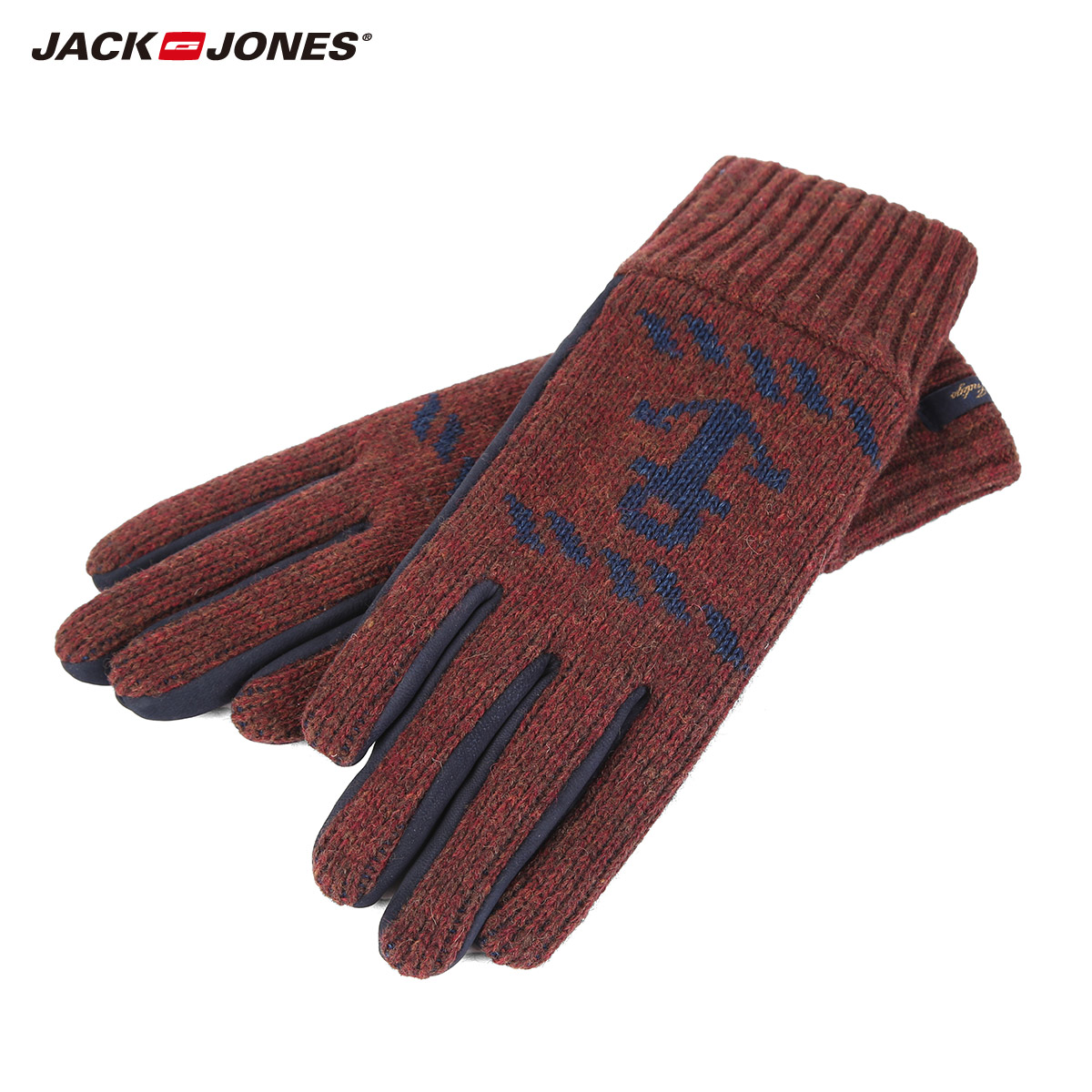 Gants pour homme JACK JONES     en Laine Cachemire - Ref 2782321 Image 2