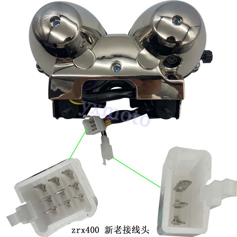 ZRX400 750 1100 치킨 암탉 260 RPM 기존 및 새 계측기 코드 미터 조립 속도 주행 거리계
