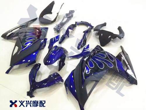 NINJA250 300 忍者300外壳 全车板 包围 13 14 15 16 17年 注塑板