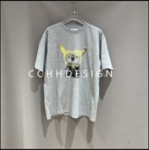 特价 印花时尚 秒杀 询价问客服 高级感洋气简约半袖 短袖 宽松T恤