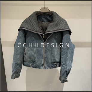 小众洋气长袖 欧洲站女装 设计单排扣百搭休闲时尚 新款 外套 2025冬季