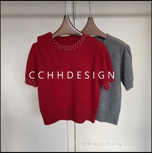 针织衫 洋气设计感圆领宽松小众显瘦百搭长袖 2025年冬季 欧洲站女装