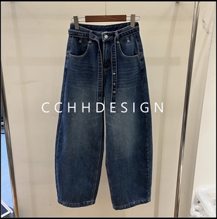 特价 时尚 秒杀 简约高腰阔腿设计感韩版 宽松百搭长裤 询价问客服