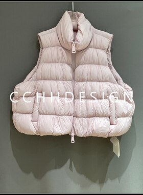欧洲站女装2026秋冬新款轻量立领马甲面包服拉链保暖百搭休闲外套