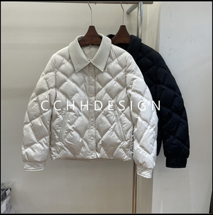 休闲宽松显瘦高级感短款 欧洲站女装 简约百搭时尚 新款 外套 2025冬季