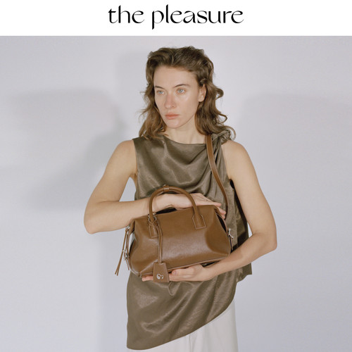 thepleasure波士顿头层牛皮休闲