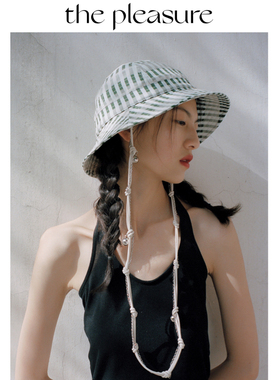 thepleasure拾光系列原创设计春夏可斜挎帽子女士盆帽防晒渔夫帽