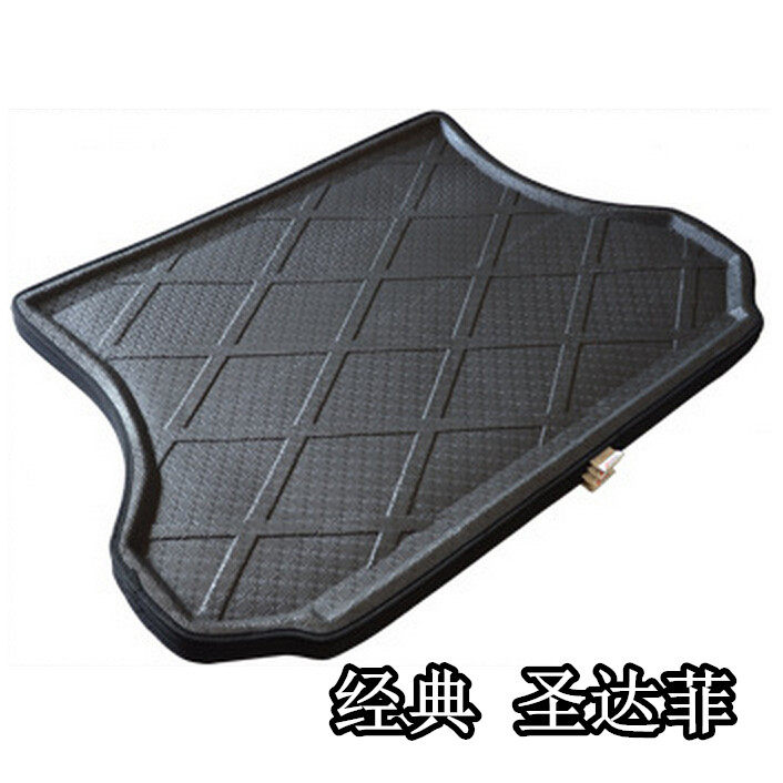 适用于06-15款华泰宝利格后备箱垫 经典圣达菲后舱垫 尾箱防水垫|ruв категории автомобиль/товаров/аксессуары/переоснащение, автомобильных принадлежностей/аксессуары, в багажнике специальные колодки - от Buy2taobao.com для оказания профессиональной услуги покупки агента Taobao