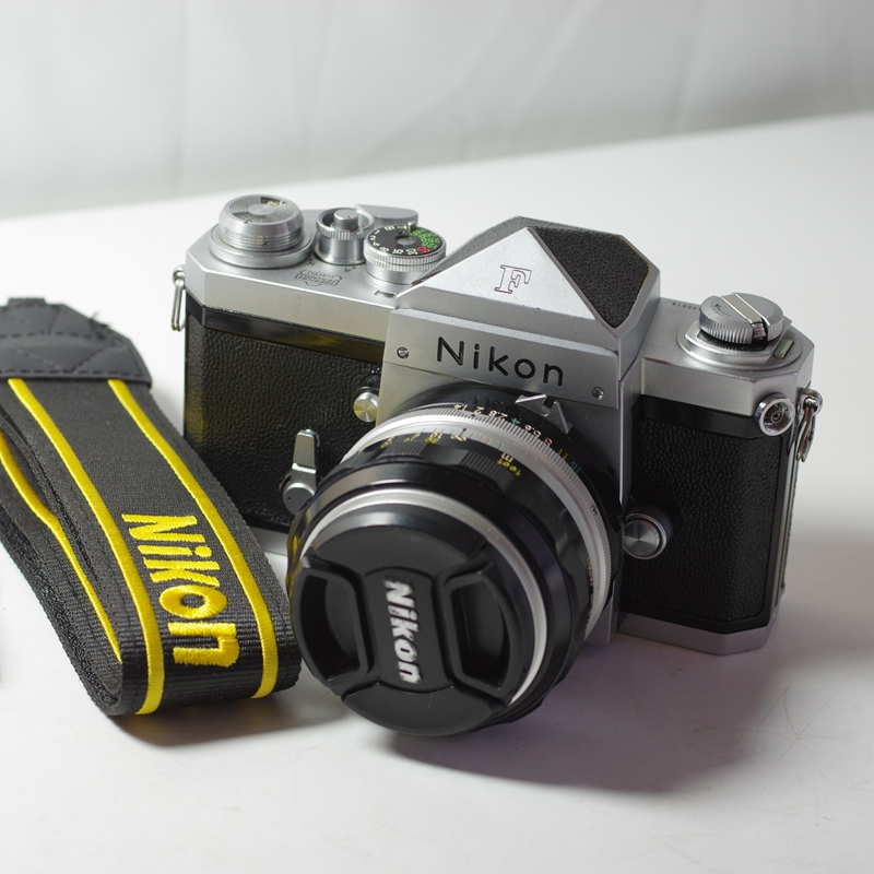 尼康尖顶大F胶卷相机带50/1.4
