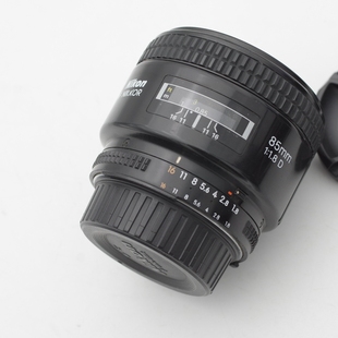 尼康AF85 1.8D自动定焦全画幅金属单反镜头D800中焦大光圈人像
