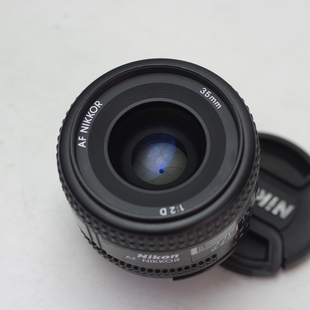 D人文广角定焦镜头35MM自动对焦全画幅单反D800 扫街 尼康AF