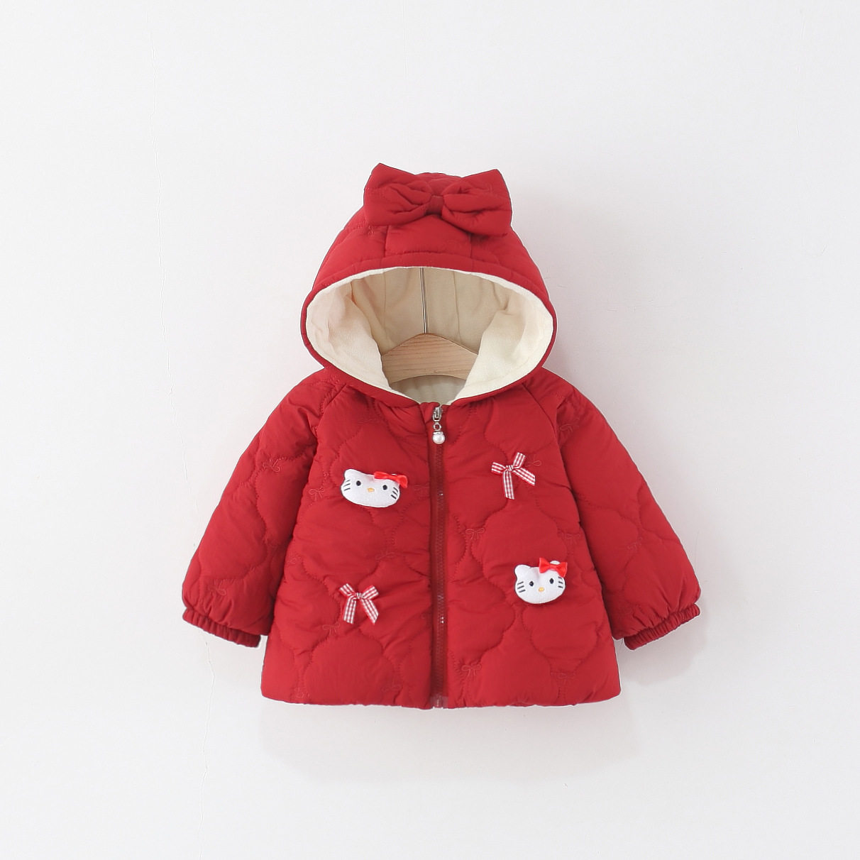童装女童棉服外套冬季加厚加绒婴儿童卡通连帽棉袄女宝宝冬装棉衣,童装/婴儿装/亲子装,棉袄/棉服,淘宝优惠券,粉丝福利购,淘宝优惠卷