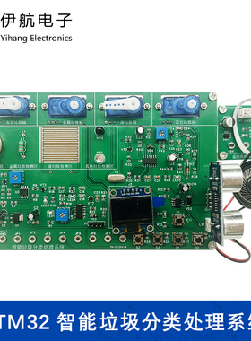 STM32智能垃圾分类处理系统 DIY实验教学LabVIEW竞赛套件YH-C-244
