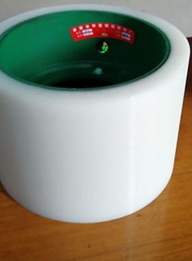 6寸红旗桥牌聚氨脂PU白色打米机配件胶轮152*224MM碾米机配件胶辊