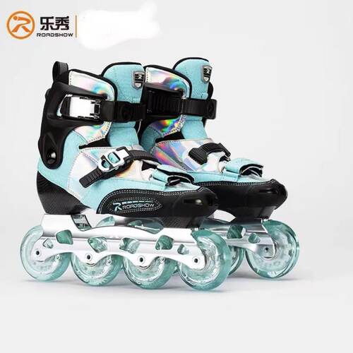 乐秀RX3CT碳纤维平花轮滑鞋