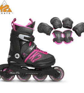 K2 RAIDER PACK美国进口套装款休闲可调式软靴儿童轮滑鞋