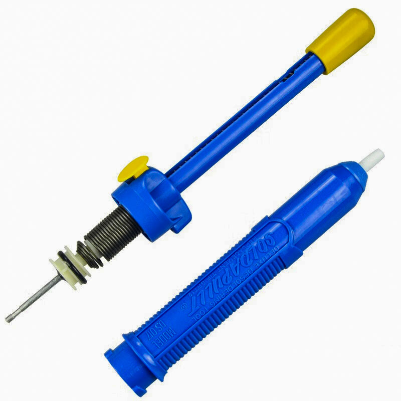 美国爱迪生DSN DS017 手动吸锡器US-140 US-140 DS017 蓝色强力版