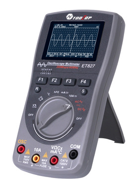 Oscilloscope multimeter combo TOOLTOP ET827 200MS_S sampling