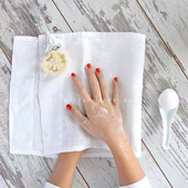 定制面巾 面巾美容巾洗脸巾 轻奢生活 亚麻亲肤护肤天然抑菌手巾