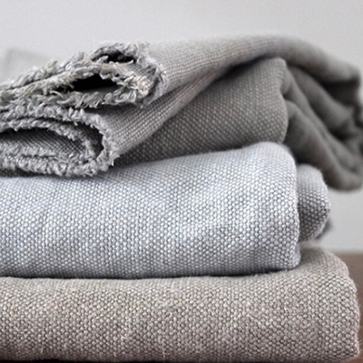 帆布纹理软装纯色沙发套定制