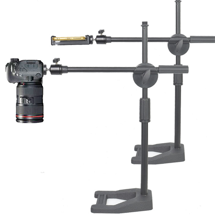 微单数码相机单反相机手机摄像头书法绘画俯拍桌面支架