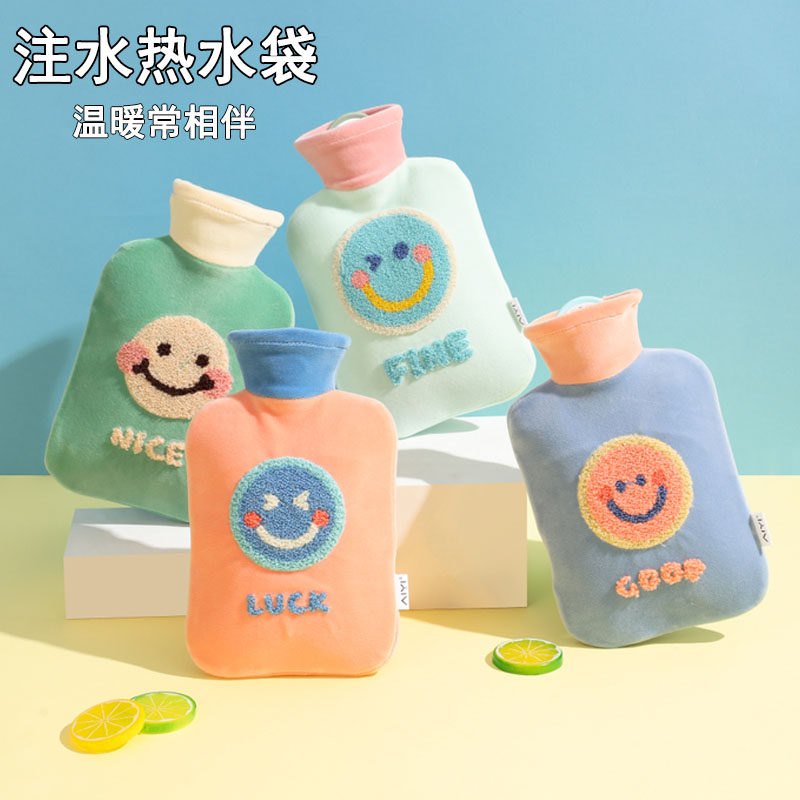 注水热水袋迷你敷肚子女生经期暖腹暖水袋灌水可爱超大儿童暖手宝