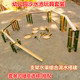 儿童玩水戏水玩具竹子水渠流水组合搭建模型幼儿园沙水池工具套装