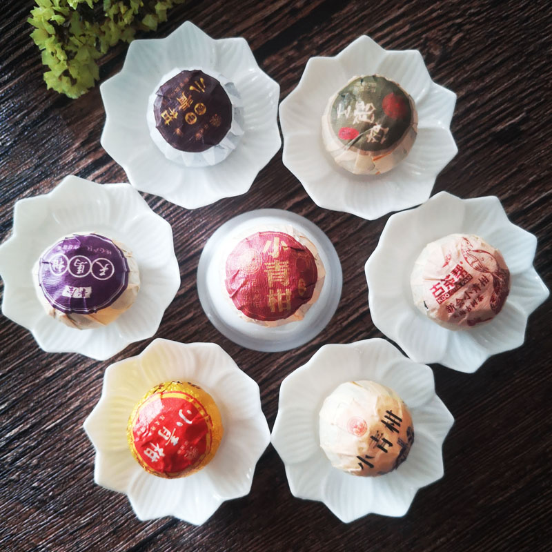 YoungGreenPomeloinPu'erTea