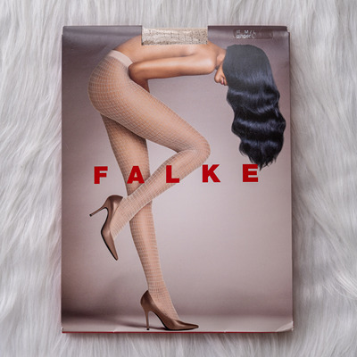 德国falke镂空花纹高弹贴身丝袜