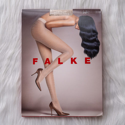 德国falke镂空花纹高弹贴身丝袜