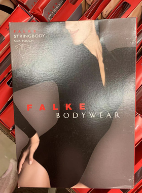 德国FALKE Stringbody 高级性感贴身长袖polo领连体衣 40920