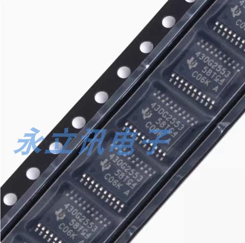 原装正品 贴片 MSP430G2553IPW20 TSSOP20 16位微控制器(MCU)