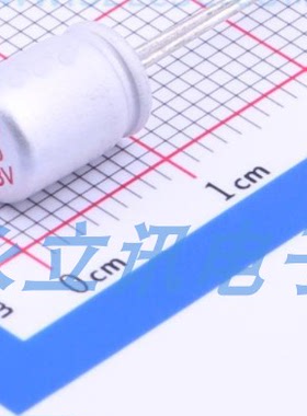 原装 HS0J477M0608PC 470uF ±20% 6.3V  固态电容 插件D6.3xL8mm