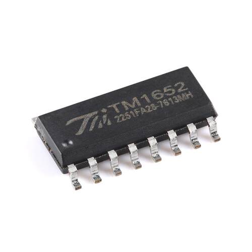 原装正品TM1652 SOP-16LED(发光二极管/数码管/点阵屏)驱动控制IC